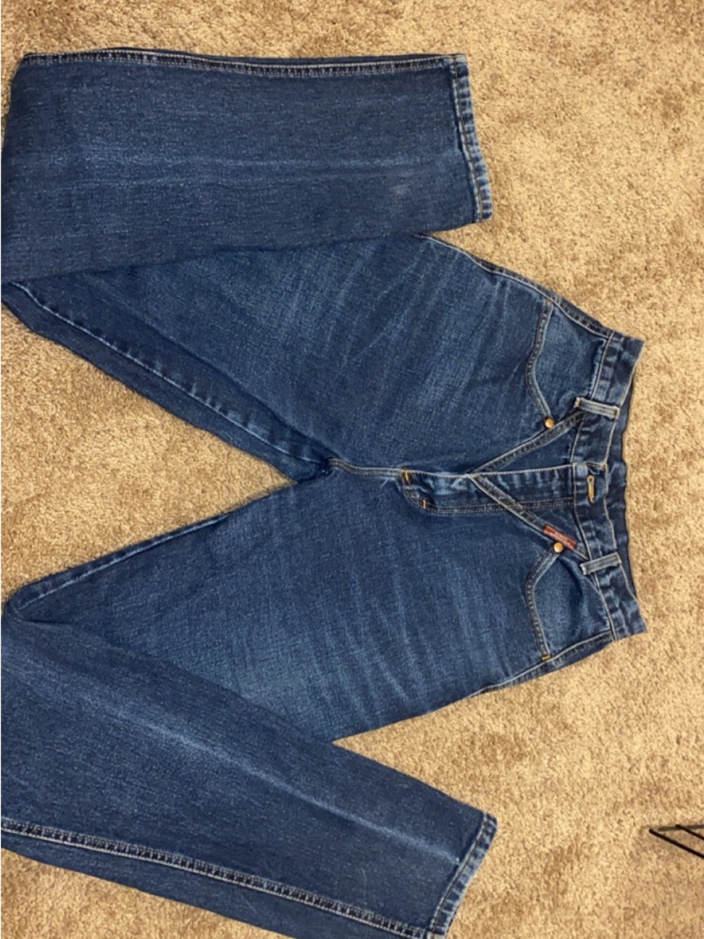 Classic Women's Blue Denim Jeans - Timeless Straight Fit